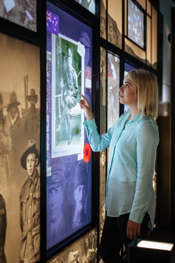 Anzac Centre Tribute Wall 4